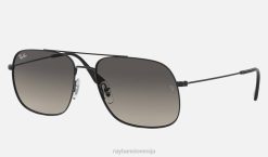 sl Ray-Ban moški andrea sončna očala mat črno/siva VB06448