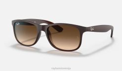 sl Ray-Ban moški andy sončna očala mat rjava/rjava VB06748