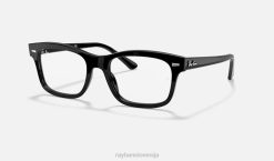 sl Ray-Ban moški burbank optika očala polirana črna VB061725