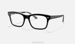 sl Ray-Ban moški burbank optika očala polirana črna VB061729