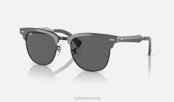 sl Ray-Ban moški clubmaster aluminij sončna očala mat grafit na črni/sivi barvi VB06830
