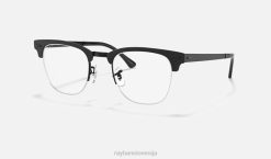 sl Ray-Ban moški clubmaster kovinska optika očala mat črna VB062198