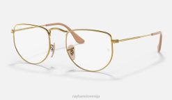 sl Ray-Ban moški elon optika očala polirano zlato VB061810