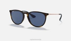sl Ray-Ban moški erika barvna mešanica sončna očala polirana havana/modra VB06438