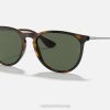 sl Ray-Ban moški erika klasika sončna očala polirana svetlo havana/zelena VB06146