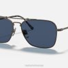 sl Ray-Ban moški karavan titanium sončna očala mat siva/modra VB061073