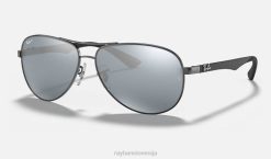 sl Ray-Ban moški ogljikovih vlaken sončna očala polirana bronirana kovina/srebro VB06753