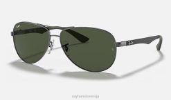sl Ray-Ban moški ogljikovih vlaken sončna očala polirana pištola/zelena VB06752