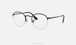 sl Ray-Ban moški okrogel pogled mat črna VB061879 očala