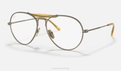 sl Ray-Ban moški optika iz titana rb8063 mat starinsko zlato VB061868 očala