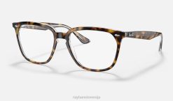 sl Ray-Ban moški optika rb4362 očala polirana havana na prozornem VB061967