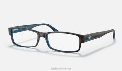 sl Ray-Ban moški optika rb5114 očala polirana havana na modrem VB062247