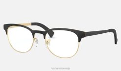 sl Ray-Ban moški optika rb6317 očala mat črna na zlatu VB062232