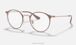 sl Ray-Ban moški optika rb6378 očala polirana svetlo rjava VB061659
