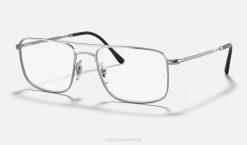 sl Ray-Ban moški optika rb6434 polirano srebro VB061898 očala