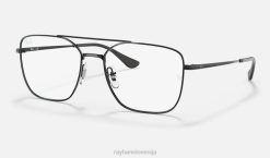 sl Ray-Ban moški optika rb6450 očala polirana črna VB062523