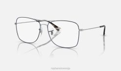 sl Ray-Ban moški optika rb6498 očala polirana modra na srebru VB061779