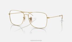 sl Ray-Ban moški optika rb6498 očala polirano zlato VB061776