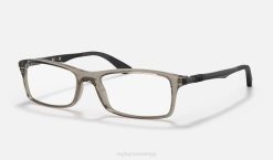 sl Ray-Ban moški optika rb7017 polirano prosojno siva VB061910 očala