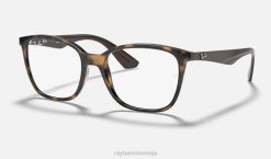 sl Ray-Ban moški optika rb7066 očala polirana havana VB062287
