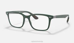 sl Ray-Ban moški optika rb7144 očala mat zelena VB061759