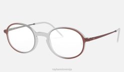sl Ray-Ban moški optika rb7153 očala mat svetlo rjava VB062305