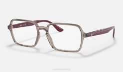 sl Ray-Ban moški optika rb7198 polirana prozorno siva VB061887 očala