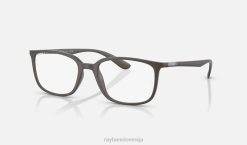 sl Ray-Ban moški optika rb7208 očala mat rjava VB062191