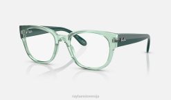 sl Ray-Ban moški optika rb7210 očala polirana prozorno zelena VB062174
