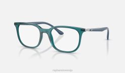 sl Ray-Ban moški optika rb7211 očala polirana prozorna turkizna VB062105