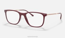 sl Ray-Ban moški optika rb7244 očala polirana rdeča češnja VB062435