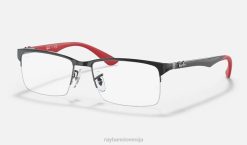 sl Ray-Ban moški optika rb8411 očala polirana črna VB062517