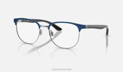 sl Ray-Ban moški optika rb8422 očala polirano modra na bronzelu VB061789