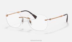 sl Ray-Ban moški optika rb8748 očala polirana svetlo rjava VB062284