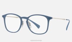 sl Ray-Ban moški optika rb8954 očala polirana prozorna svetlo modra VB062267