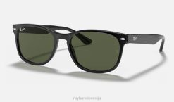 sl Ray-Ban moški rb2184 sončna očala polirano črno/zeleno VB06417