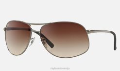 sl Ray-Ban moški rb3387 sončna očala polirana bronasta kovina/rjava VB061528