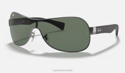 sl Ray-Ban moški rb3471 sončna očala polirana pištola/zelena VB06800