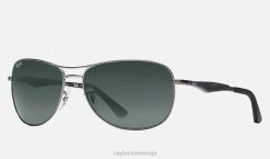 sl Ray-Ban moški rb3519 sončna očala polirana pištola/zelena VB061262