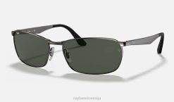 sl Ray-Ban moški rb3534 sončna očala polirana pištola/zelena VB061035