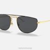 sl Ray-Ban moški rb3668 sončna očala polirano črno na zlato/sivo VB06366