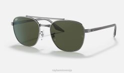 sl Ray-Ban moški rb3688 sončna očala polirana pištola/zelena VB06457
