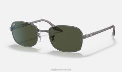 sl Ray-Ban moški rb3690 sončna očala polirana pištola/zelena VB061413