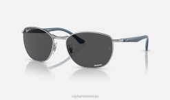 sl Ray-Ban moški rb3702 sončna očala polirana srebrna/temno siva VB061487