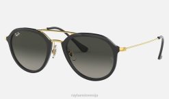 sl Ray-Ban moški rb4253 sončna očala polirano črno/sivo VB06655