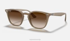 sl Ray-Ban moški rb4258 sončna očala polirana bež/rjava VB06863