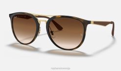 sl Ray-Ban moški rb4285 sončna očala polirana svetlo havana/rjava VB06871