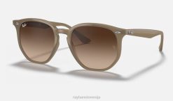 sl Ray-Ban moški rb4306 sončna očala polirana bež/rjava VB06643