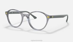 sl Ray-Ban moški rb5404m zbirka scuderia ferrari sončna očala polirana prozorno siva VB062022