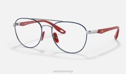 sl Ray-Ban moški rb6473m zbirka scuderia ferrari sončna očala polirana modra VB062475